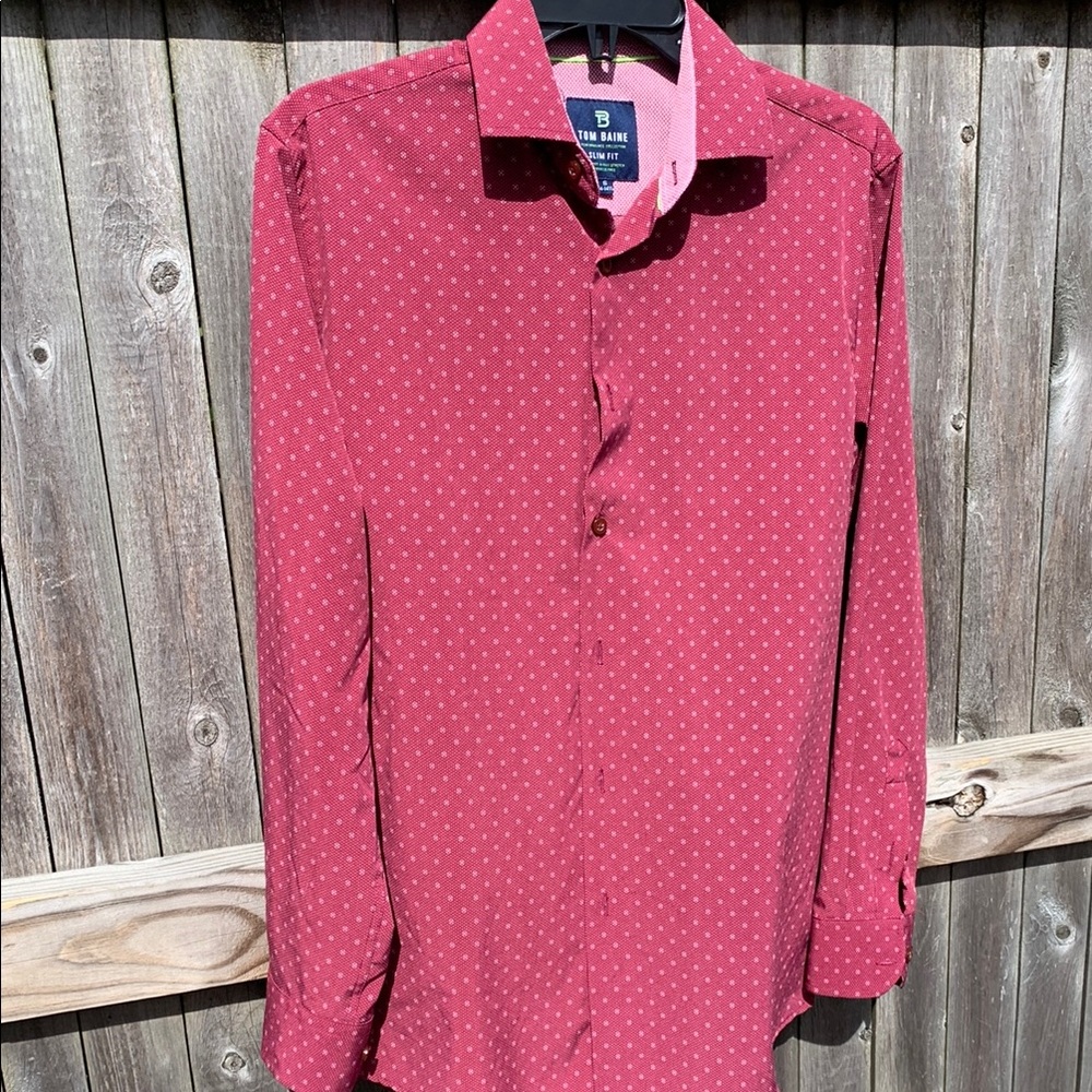 Tom Baine Small Performance Button Down. - image 1